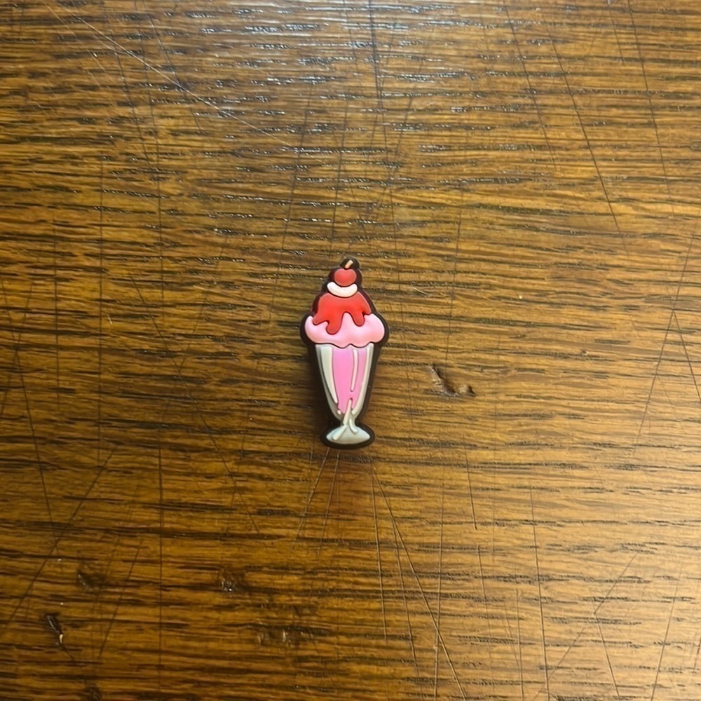 Ice Cream Sundae Jibbitz - Brand New